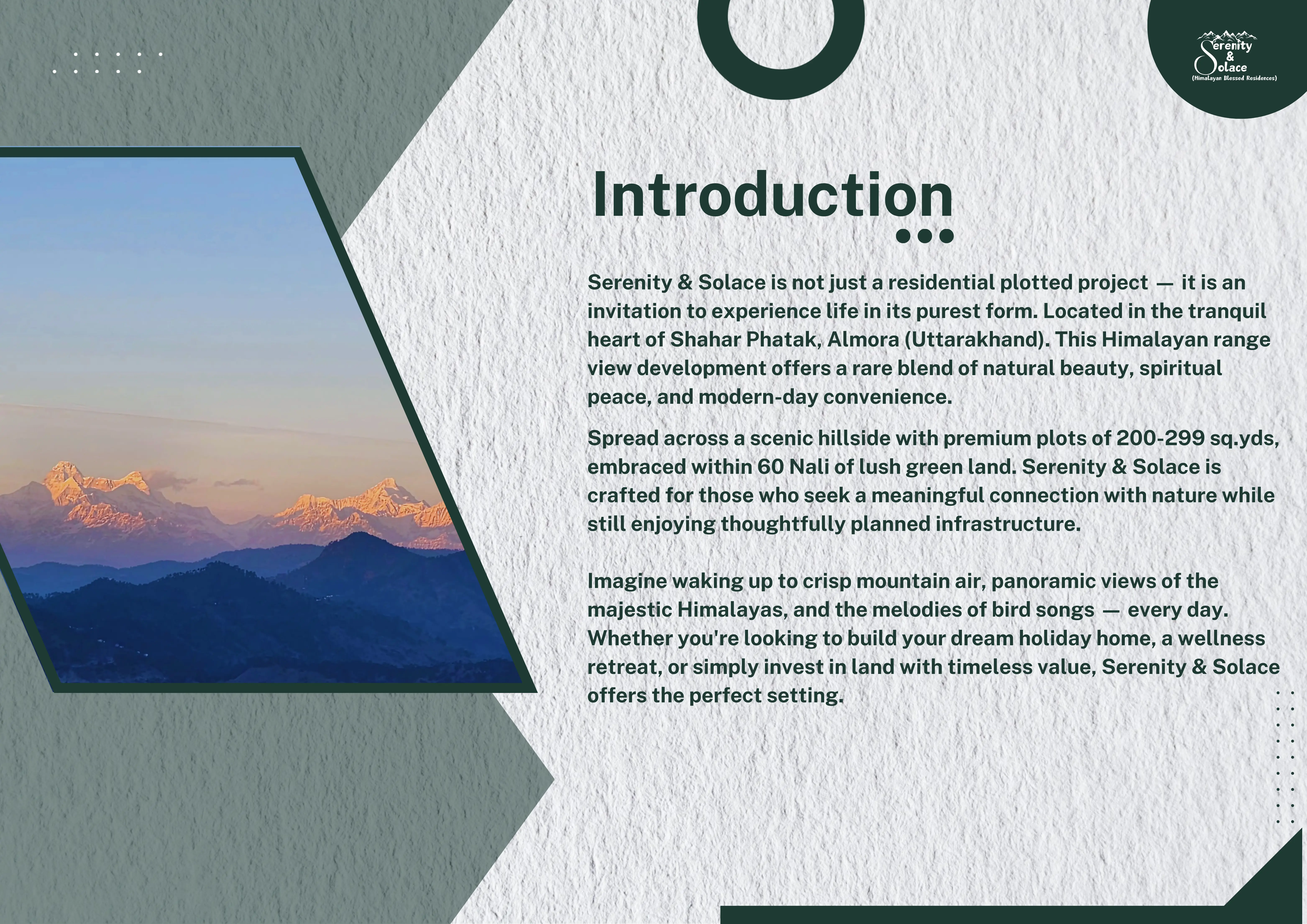 Introduction to Himalayan Plots for Sale in Mukteshwar, Uttarakhand